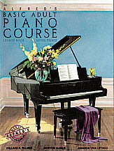 Alfred's Basic Adult Piano Course piano sheet music cover